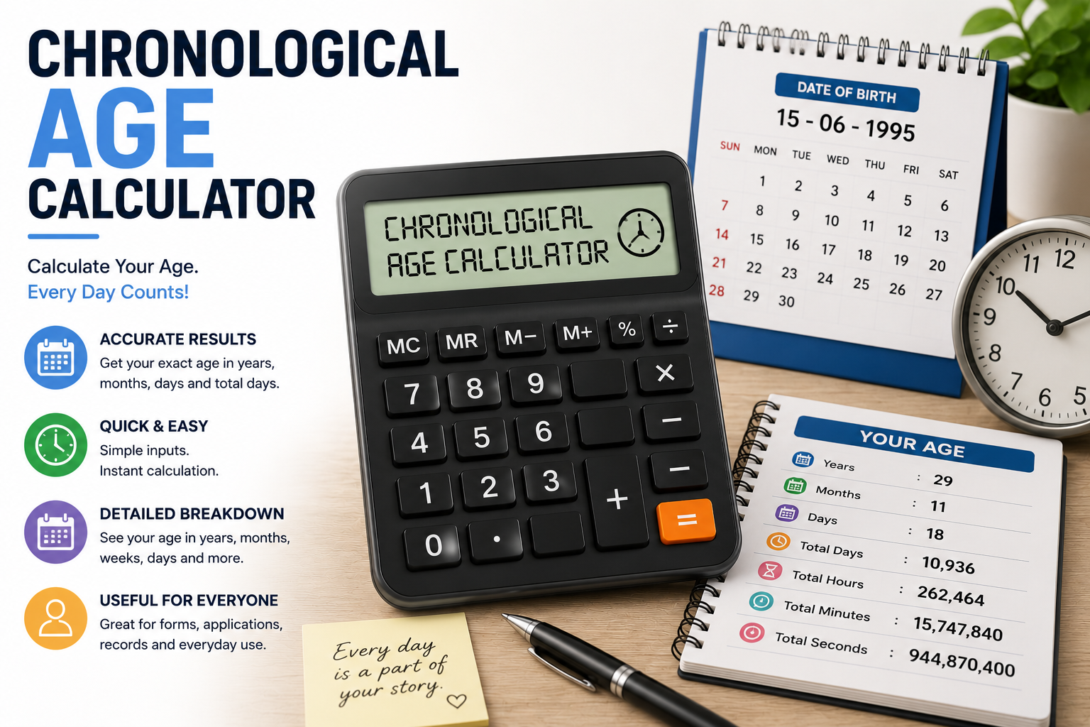 Chronological Age Calculator