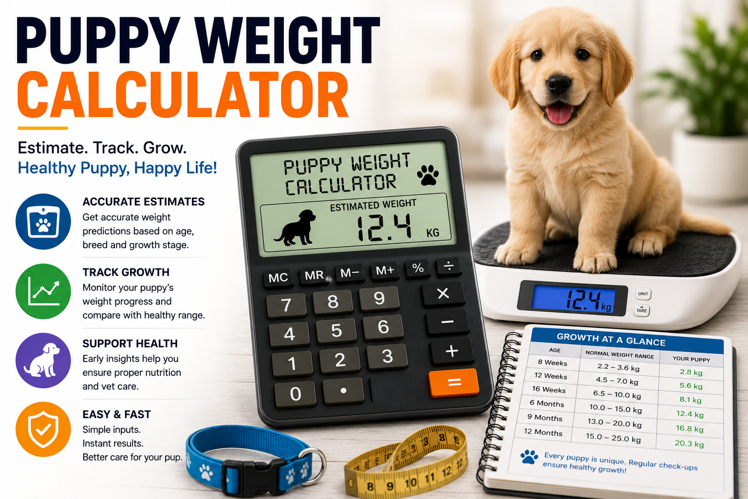 Puppy Weight Calculator