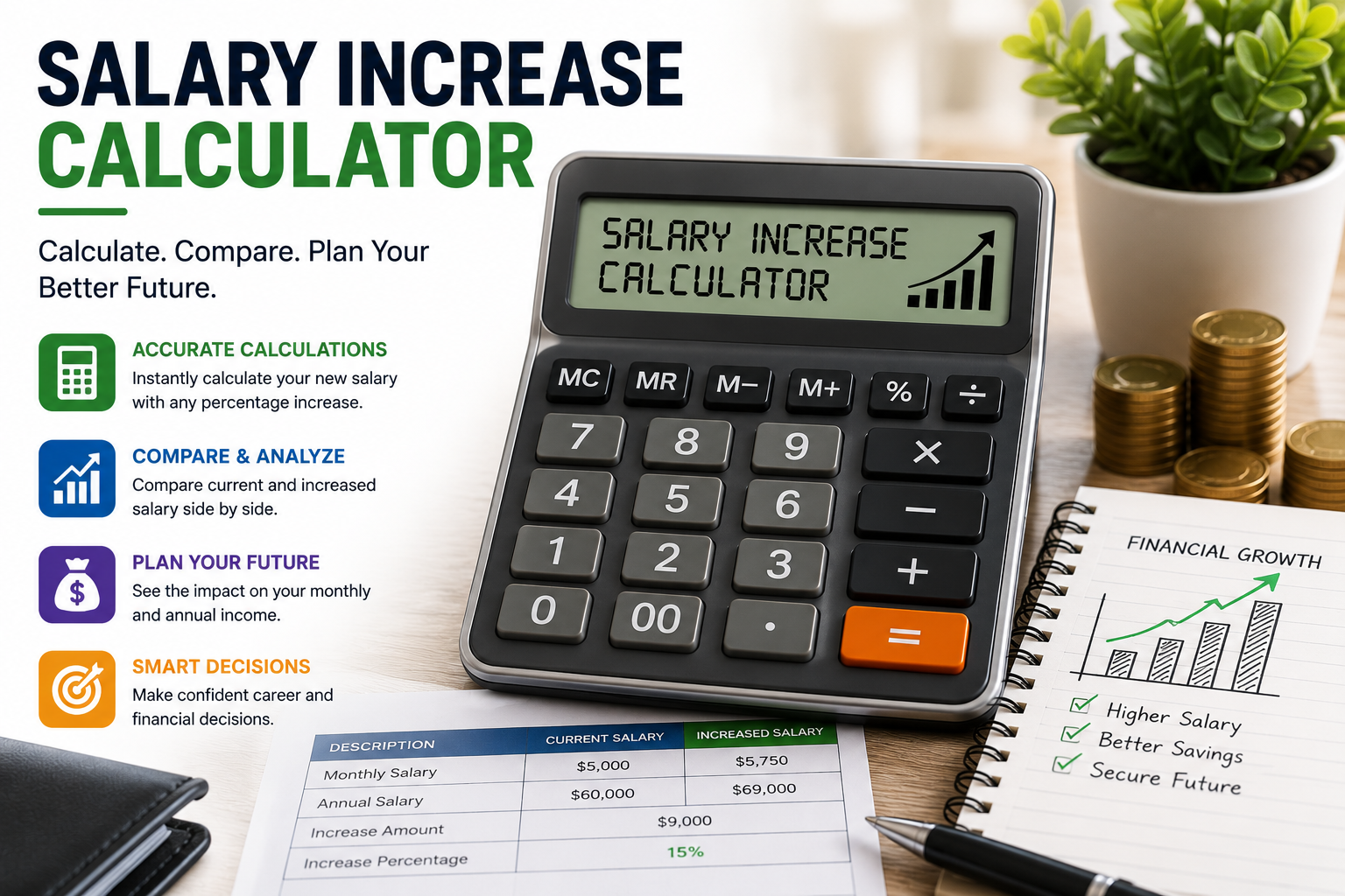 Salary Increase Calculator